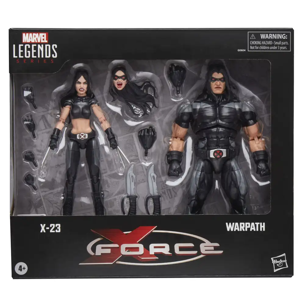 Blister 2 figuras X-23 & Warpath X-Force Marvel Legends 15cm - Frikibase.com