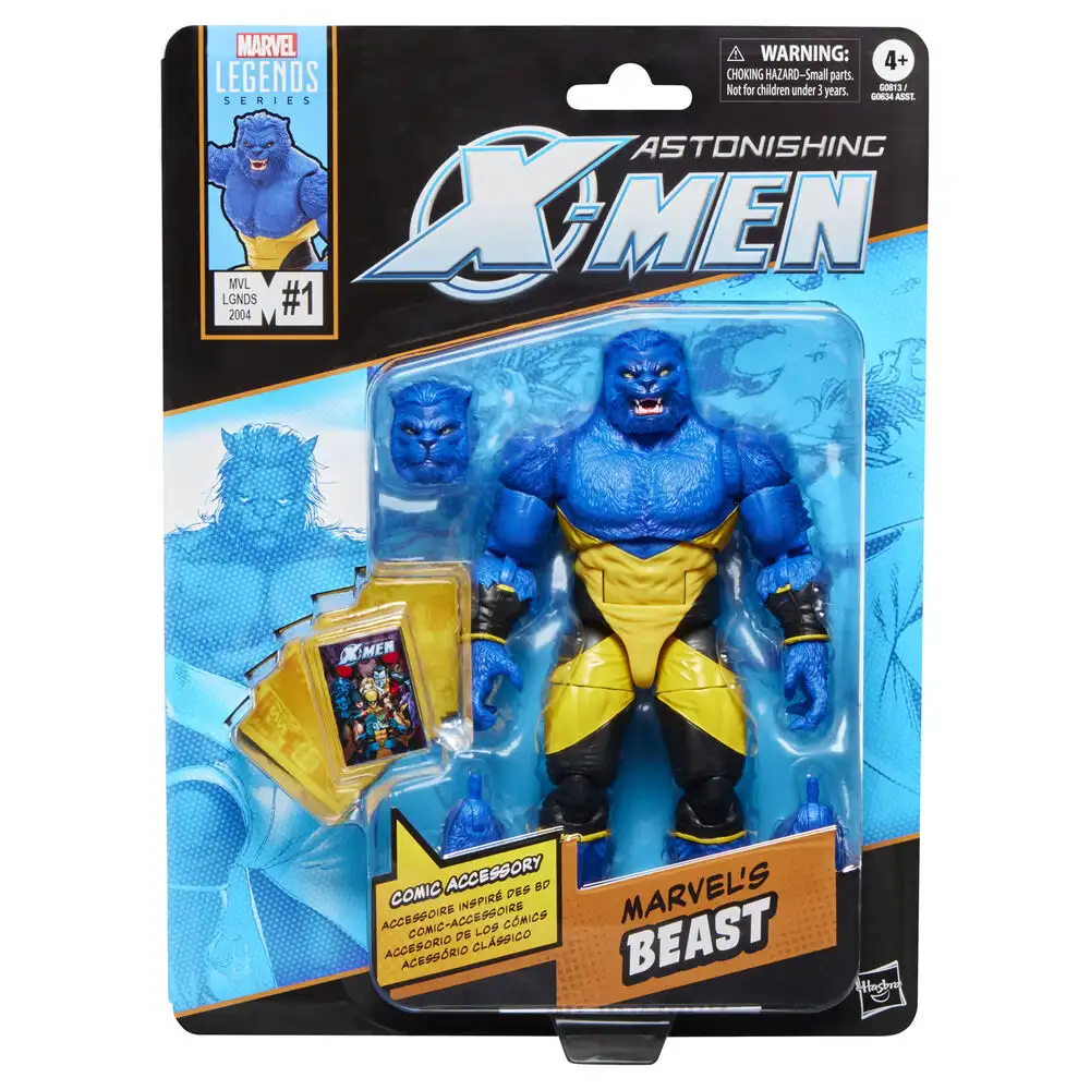 Figura Beast X-Men Astonishing Marvel Legends Series 15cm - Frikibase.com