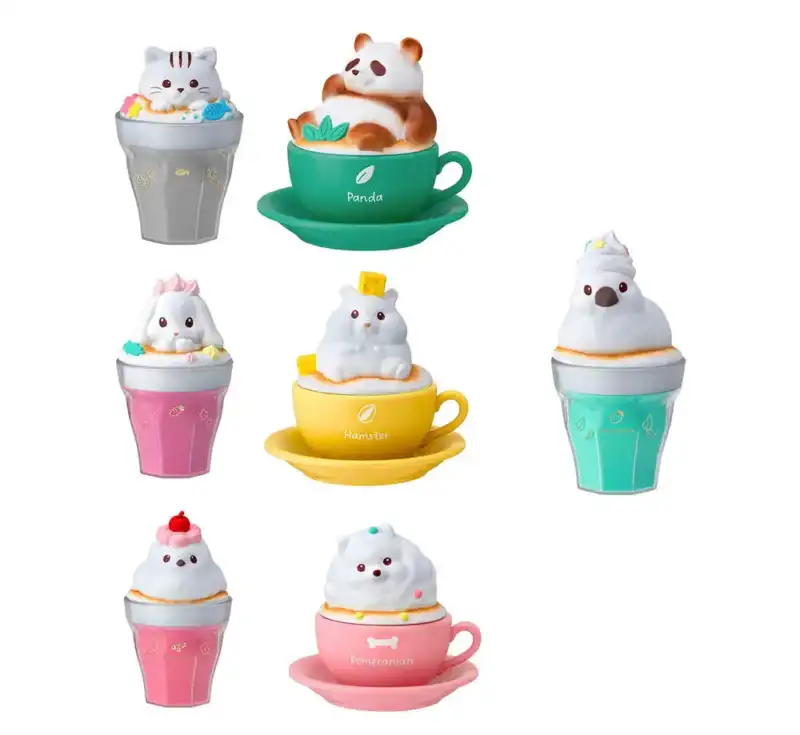 Figura CharaLatte Art Case Animals (pack) - Frikibase.com