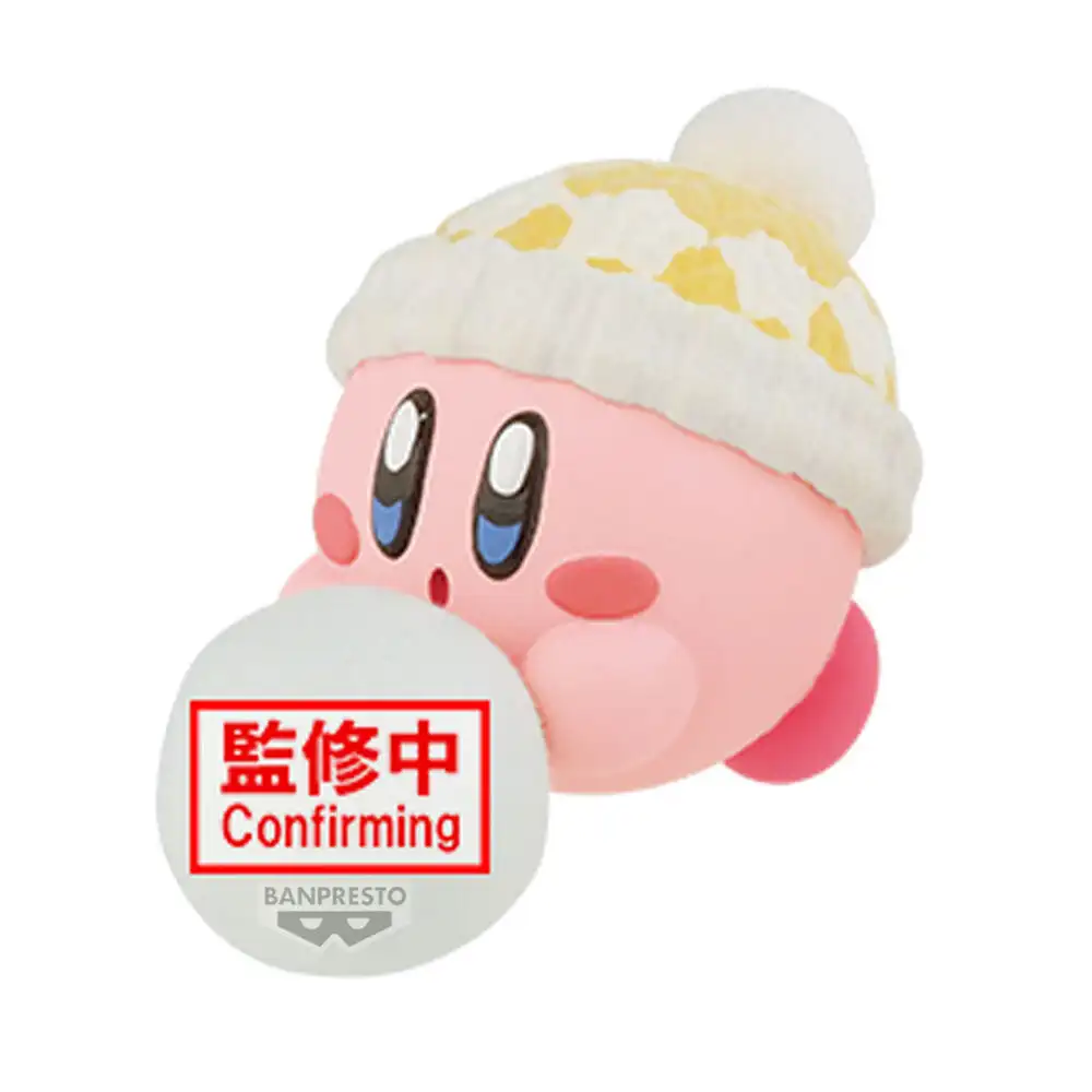 Figura Kirby Play in the Snow Fluffy Puffy Mine Kirby 4cm - Frikibase.com