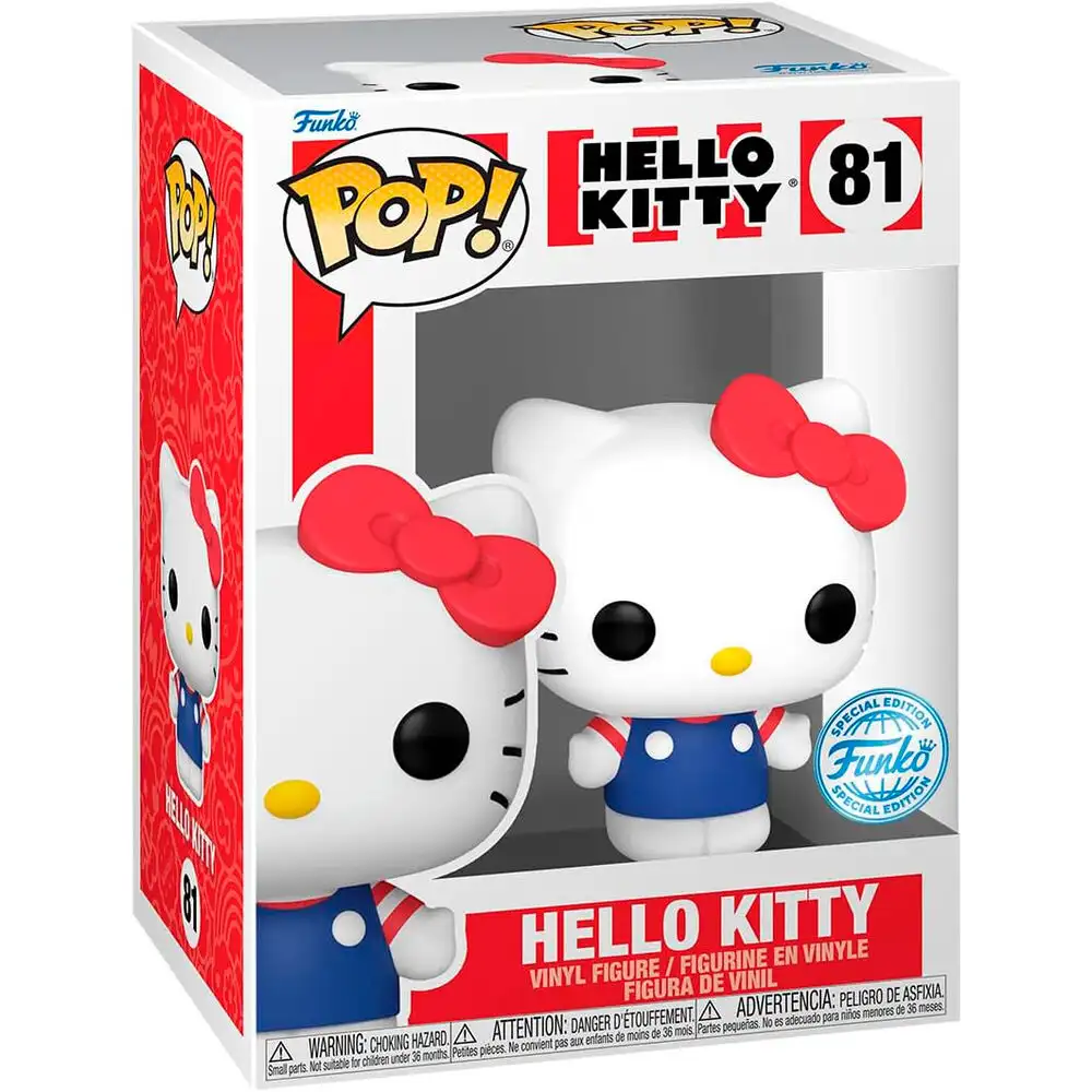 Figura POP Hello Kitty - Hello Kitty Exclusivo - Frikibase.com