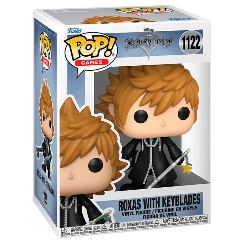 Figura POP Kingdom Hearts Roxas with Keyblades - Frikibase.com