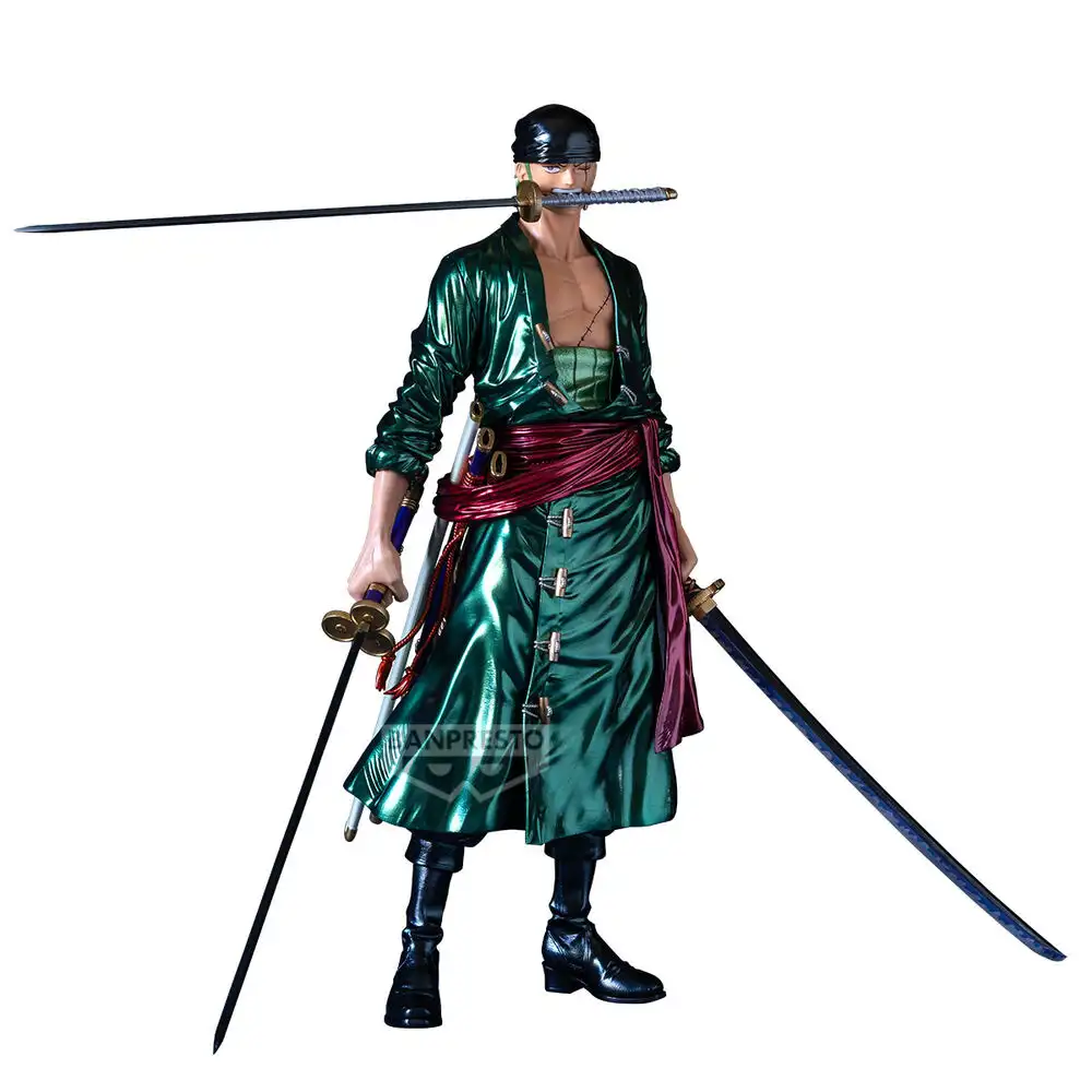 Figura Roronoa Zoro Premium The Metallic One Piece 30cm - Frikibase.com
