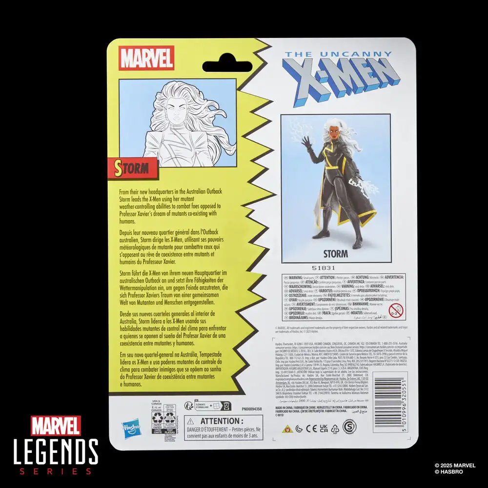 Figura Storm The Uncanny X-Men Marvel Comic 15cm
