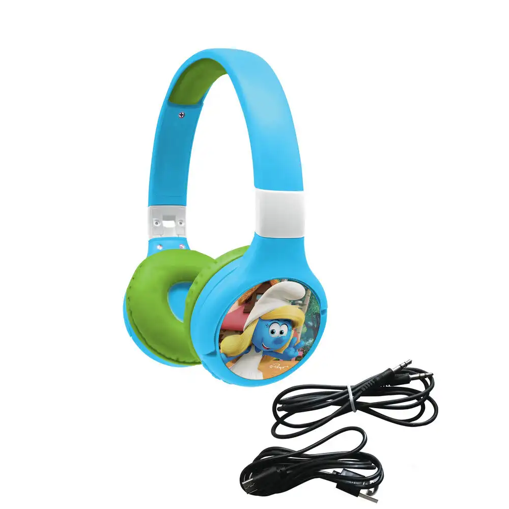 Auriculares plegables Pitufos - Frikibase.com