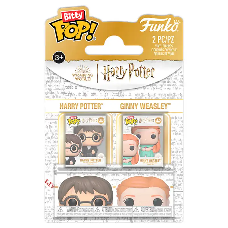 Blister 2 Bitty POP! Harry Potter Harry & Ginny - Frikibase.com