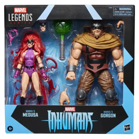 Blister 2 figuras Medusa & Gorgon Inhumanos Marvel Legends Series 15cm - Frikibase.com