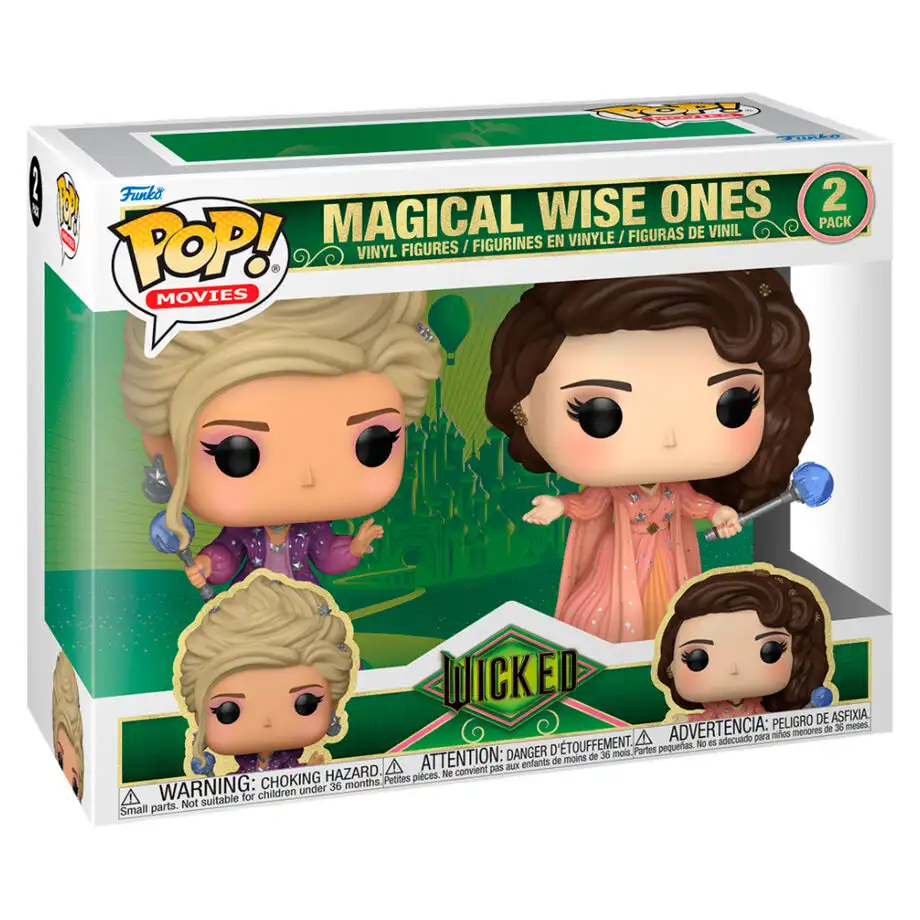 Blister 2 figuras POP The Wicked Magical Wise Ones - Frikibase.com