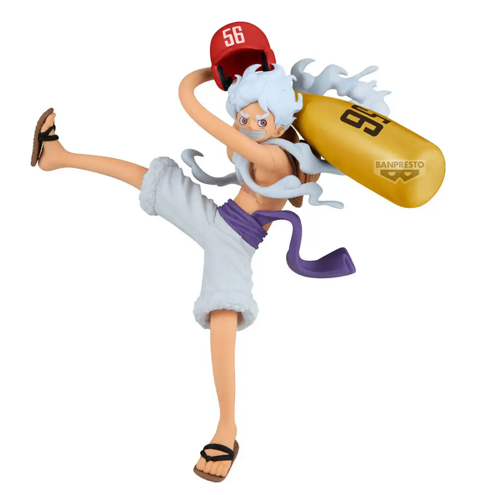 Figura Monkey D. Luffy Gear 5 Battle Record One Piece 17cm - Frikibase.com