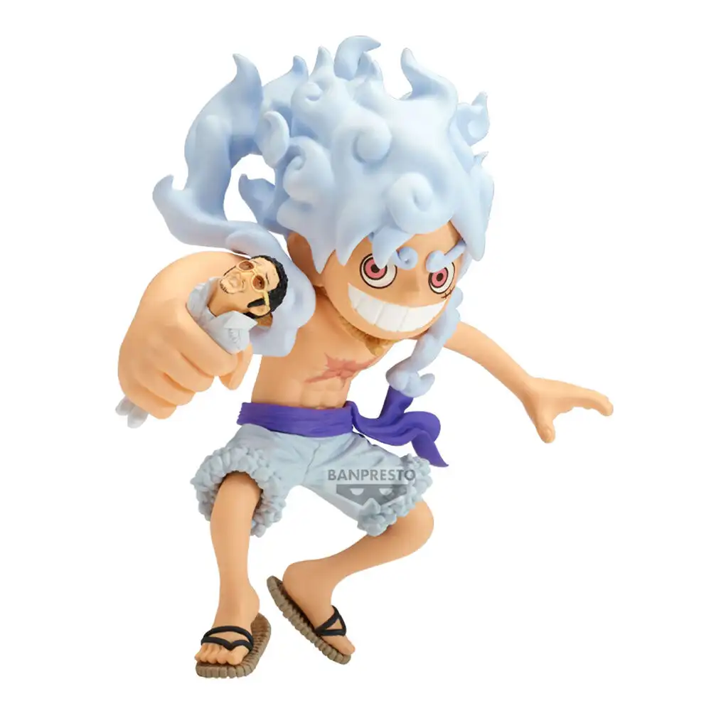Figura Monkey D. Luffy vs Borsalino Mega World Collectable One Piece 13cm - Frikibase.com