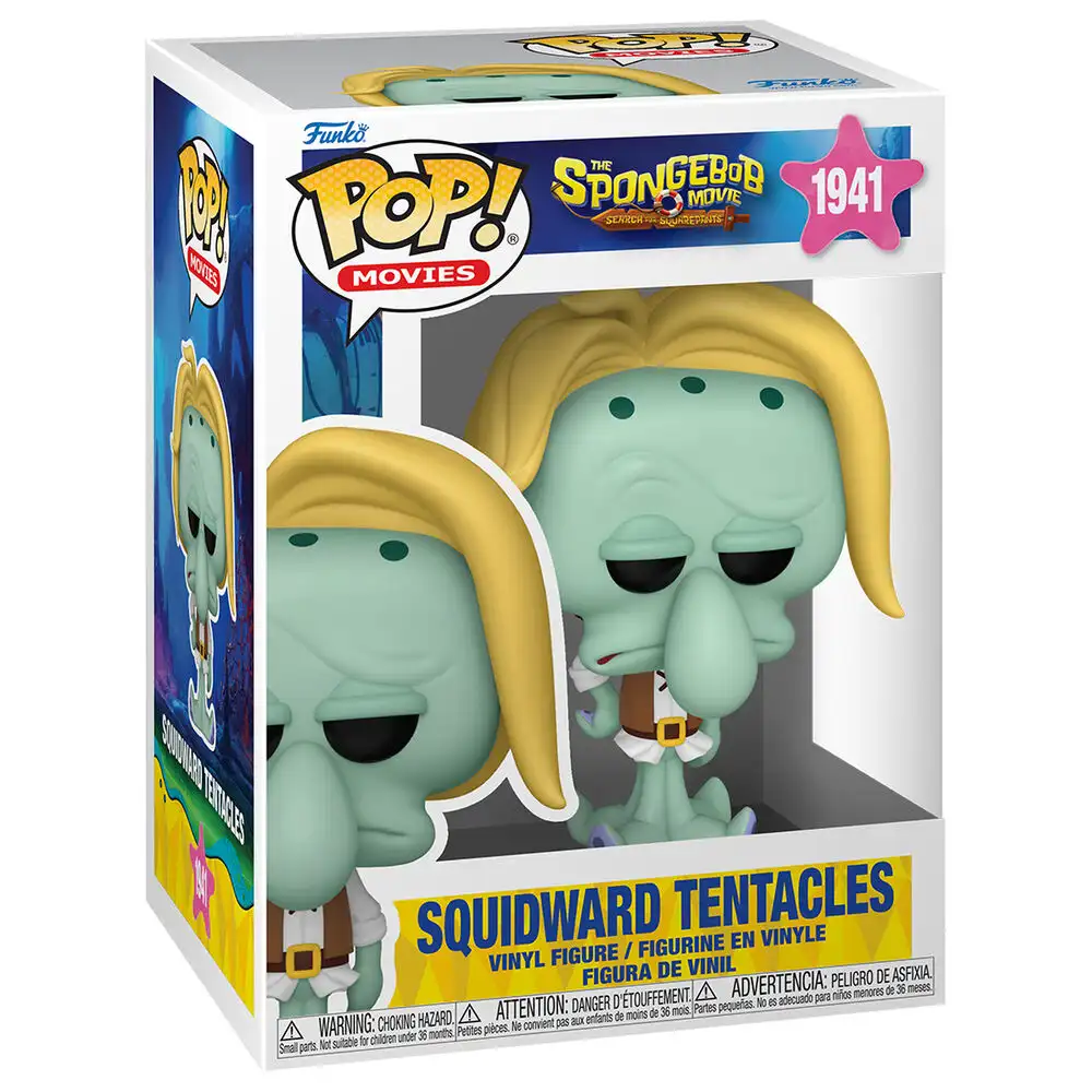Figura POP Bob Esponja Una Nueva Aventura Pirata Squidward Tentacles - Frikibase.com