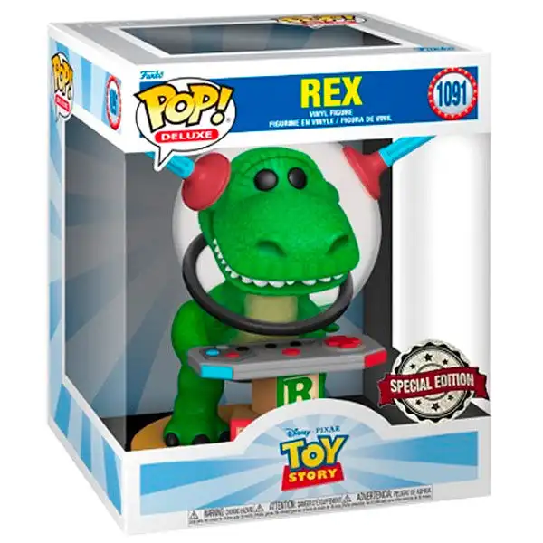 Figura POP Disney Pixar Toy Story Rex Exclusivo - Frikibase.com