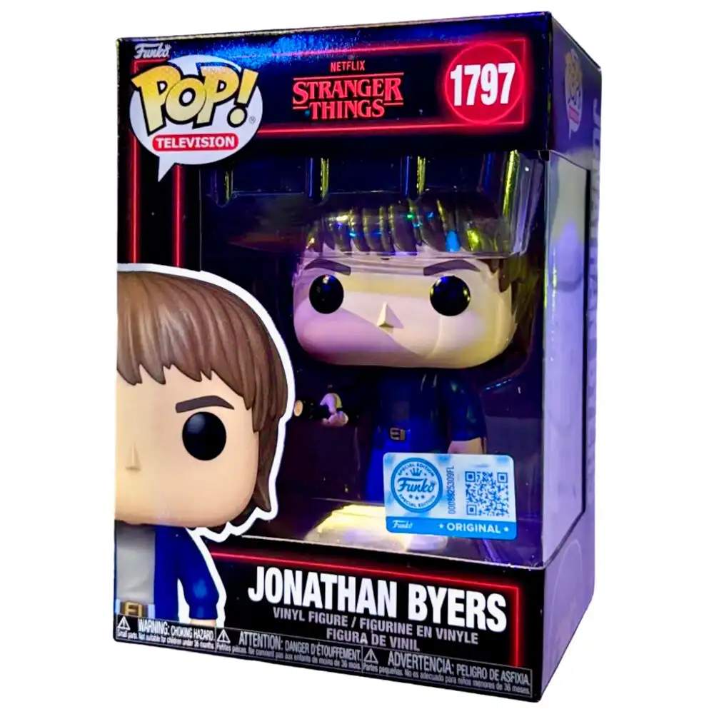 Figura POP Stranger Things 5 Jonathan Byers Exclusivo - Frikibase.com