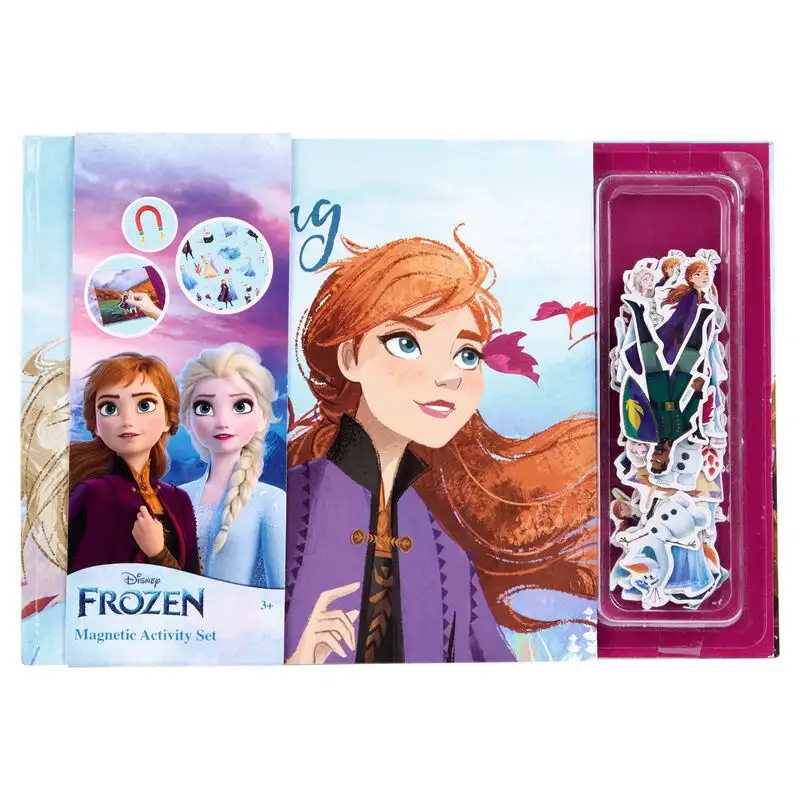 Libro magnetico + sticker Frozen Disney - Frikibase.com