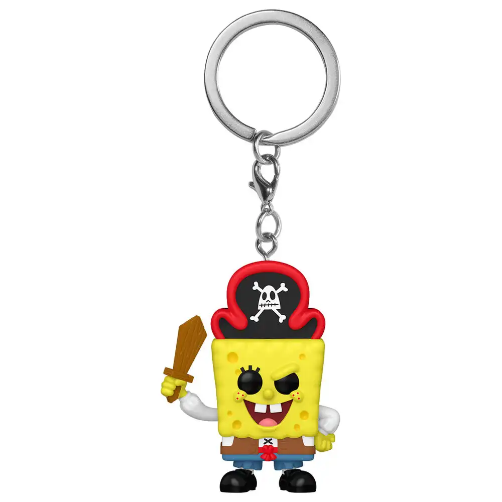 Llavero Pocket POP Bob Esponja Una Nueva Aventura Pirata SpongeBob SquarePants - Frikibase.com