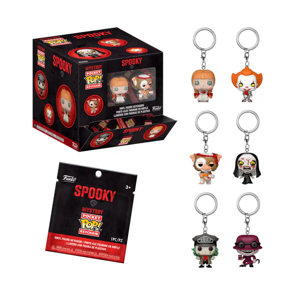 Llavero Pocket POP Mystery Horror (pack) - Frikibase.com