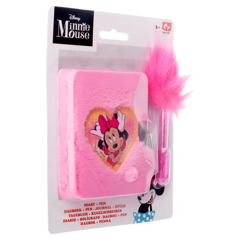 Mini diario + boligrafo Minnie Disney
