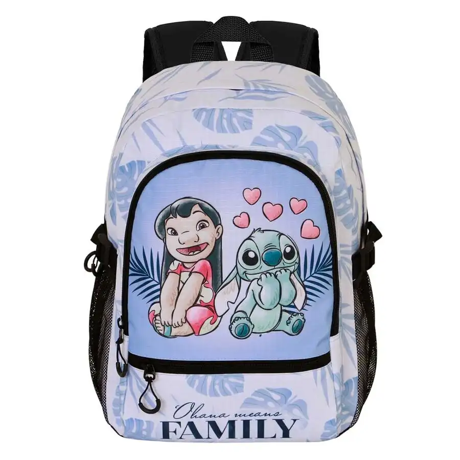 Mochila Couple Stitch Disney 44cm adaptable - Frikibase.com