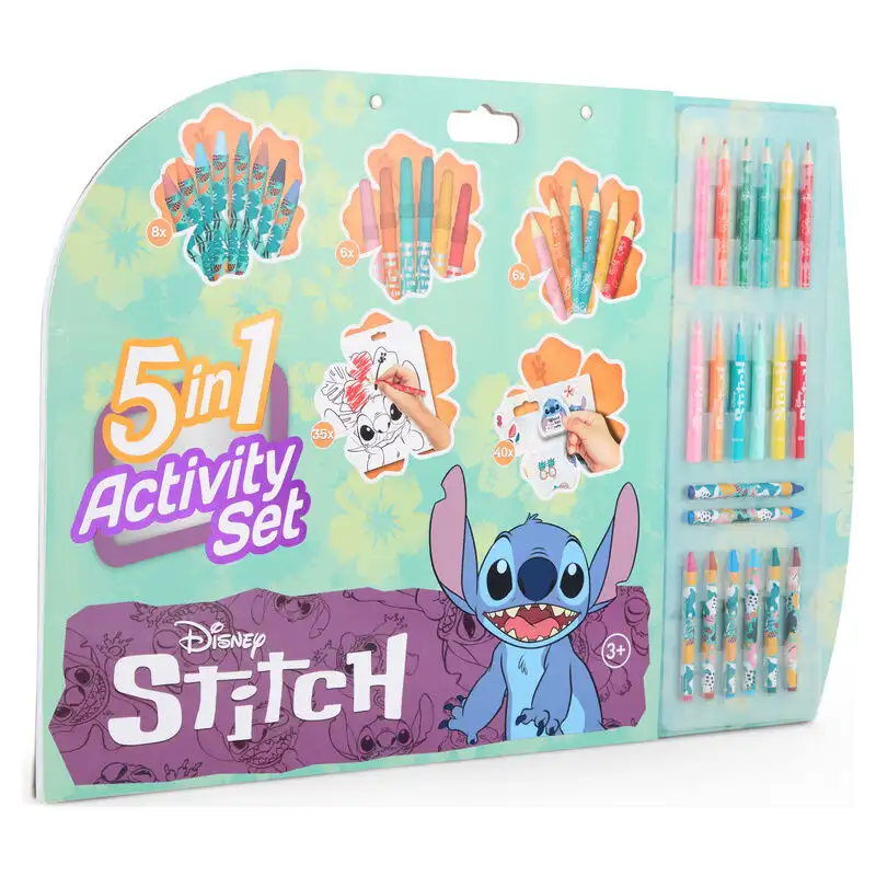 Set actividades 5 en 1 Stitch Disney - Frikibase.com