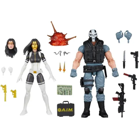 Blister 2 figuras Madame Masque & Crossbones Super Villains Marvel Legends Series 15cm - Frikibase.com