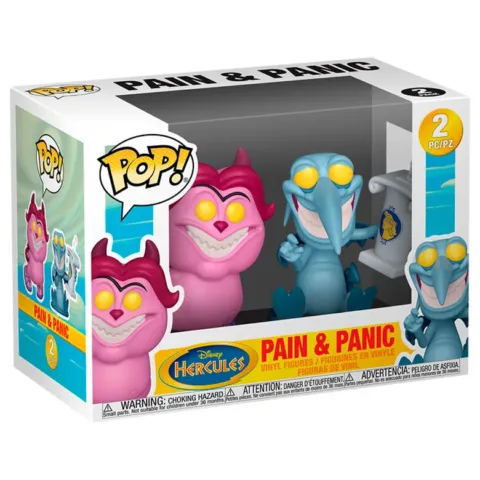 Blister 2 figuras POP Disney Hercules Pain & Panic - Frikibase.com