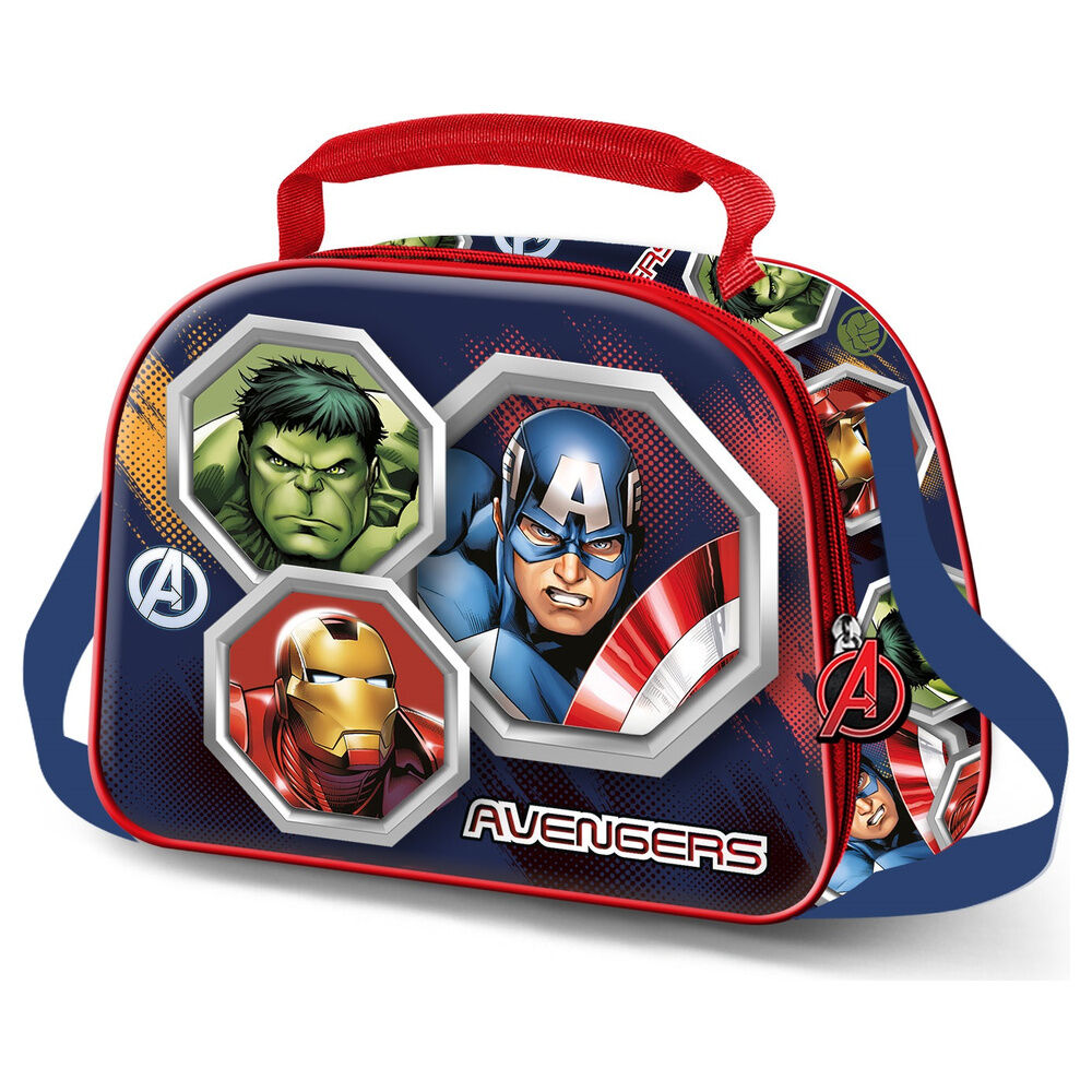 Bolsa portameriendas 3D Assemble Vengadores Avengers Marvel - Frikibase.com