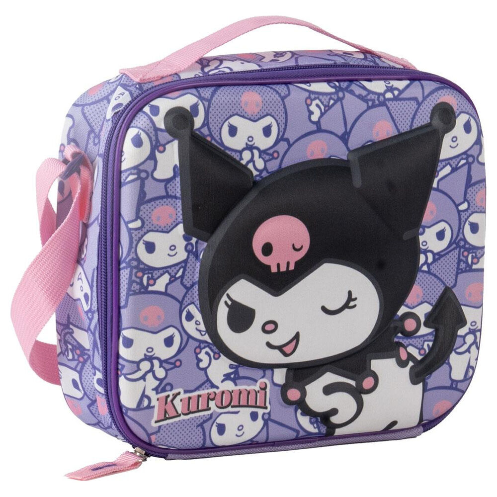 Bolsa portameriendas 3D Kuromi Hello Kitty - Frikibase.com