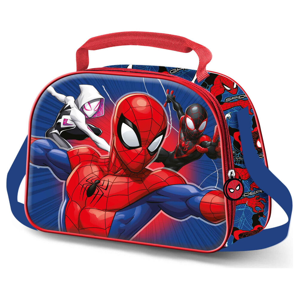 Bolsa portameriendas 3D Word Spiderman Marvel - Frikibase.com