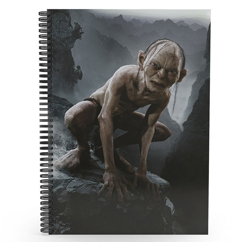 Cuaderno 3D Gollum El Señor de los Anillos - Frikibase.com