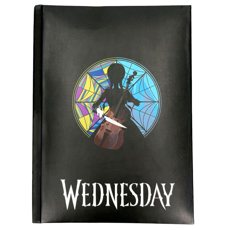 Cuaderno A5 Roseton Miercoles luz - Frikibase.com
