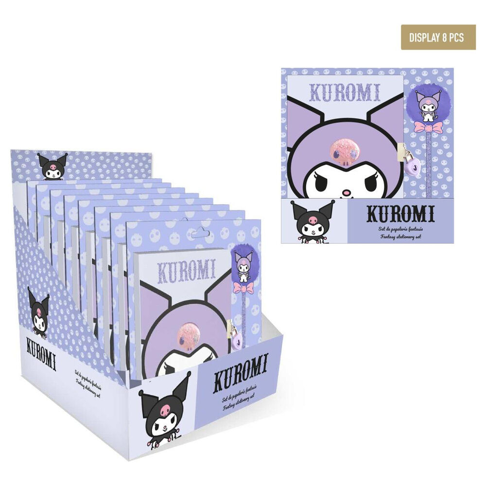 Diario + boligrafo Kuromi Hello Kitty - Frikibase.com