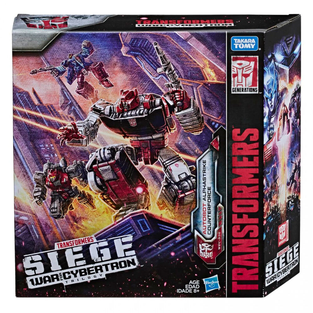 Figura Alphastrike Counterforce War For Cybertron Transformers 13cm - Frikibase.com
