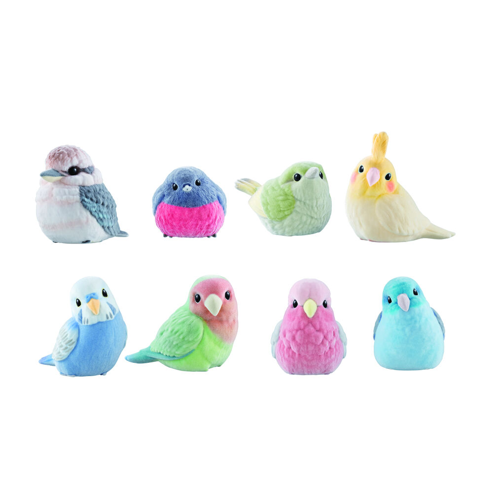Figura Birds Mofu Mofu Tenori Friends 4cm (pack)
