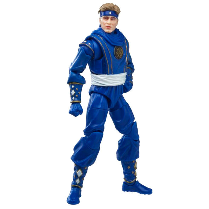 Figura Ninja Blue Ranger Power Rangers Lightning Collection 15cm - Frikibase.com