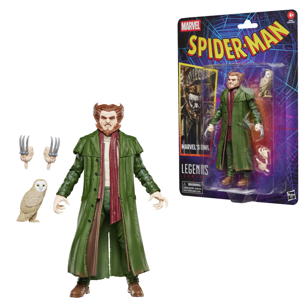 Figura Owl Spider-Man Marvel Legends Series 15cm - Frikibase.com