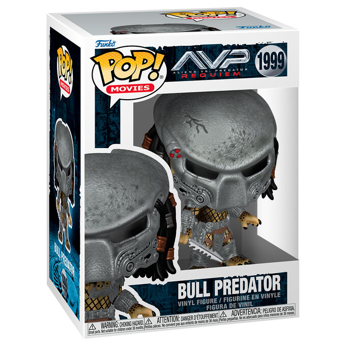 Figura POP Alien vs Predator Requiem Bull Predator - Frikibase.com