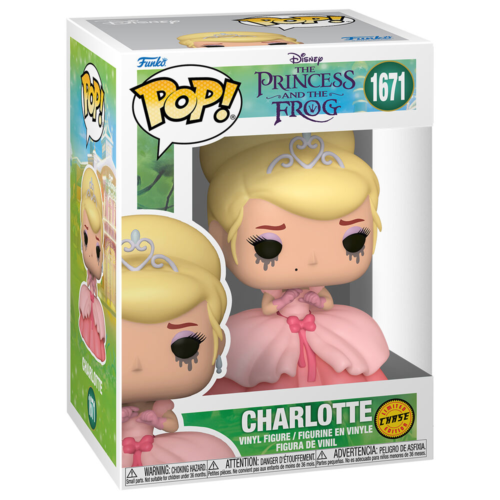 Figura POP Disney Tiana y el Sapo Charlotte (5+1 Chase)