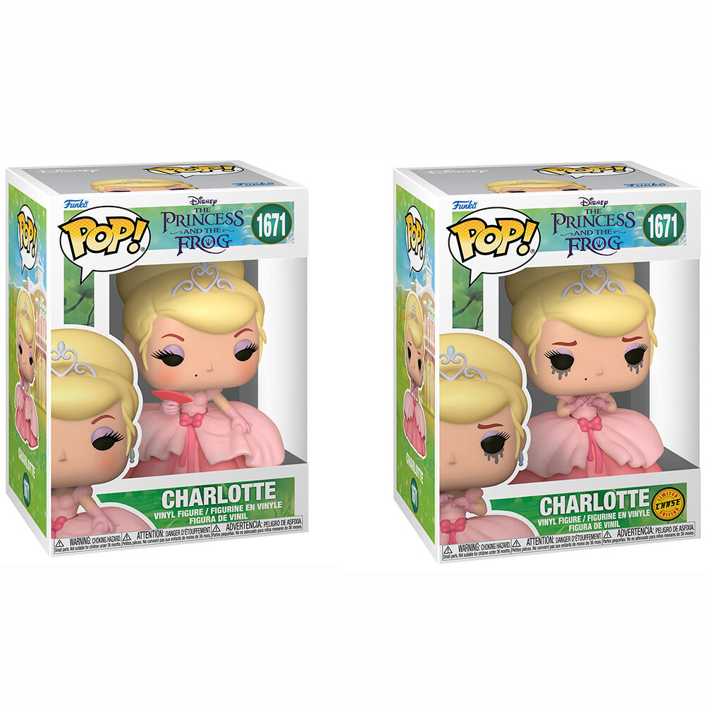 Figura POP Disney Tiana y el Sapo Charlotte (5+1 Chase)