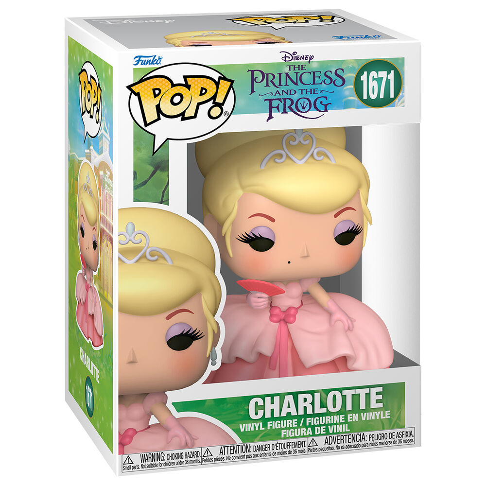 Figura POP Disney Tiana y el Sapo Charlotte (5+1 Chase) - Frikibase.com