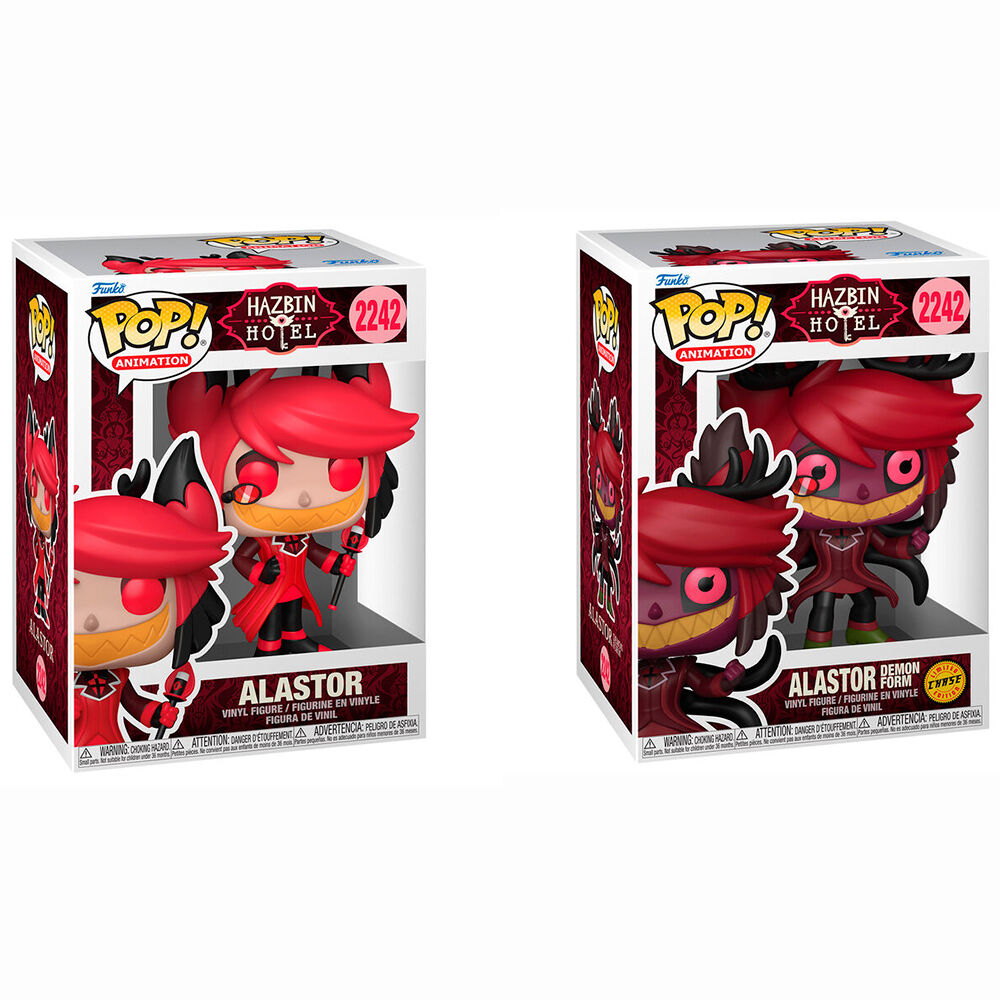 Figura POP Hazbin Hotel Alastor (5+1 Chase)