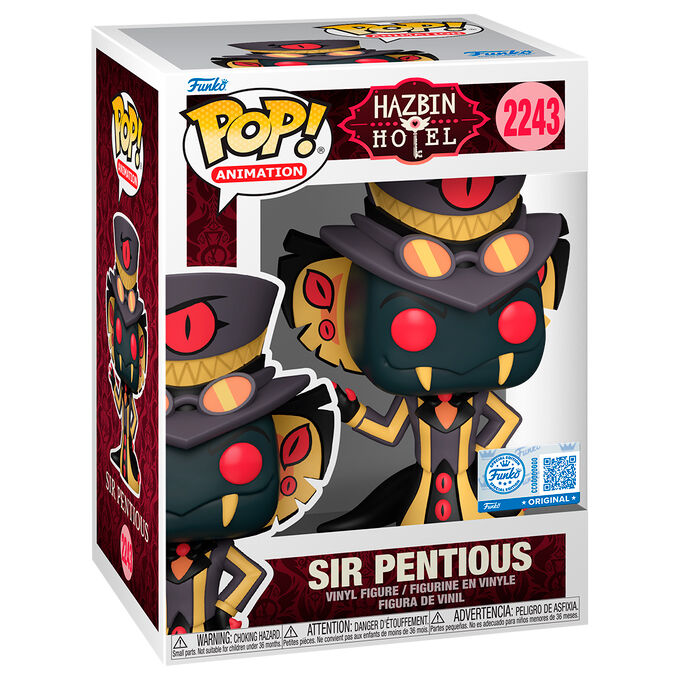 Figura POP Hazbin Hotel Sir Pentious Exclusivo - Frikibase.com
