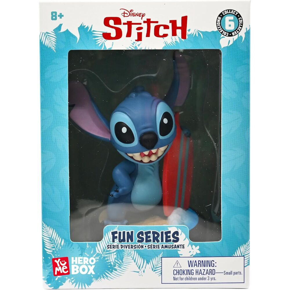 Figura Stitch Surfero Hero Box Stitch Disney 8cm - Frikibase.com