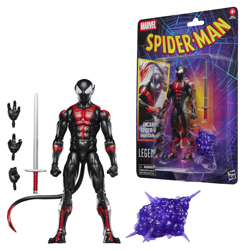 Figura Uncanny Spider-Man Nightcrawler Spider-Man Marvel Legends Series 15cm - Frikibase.com