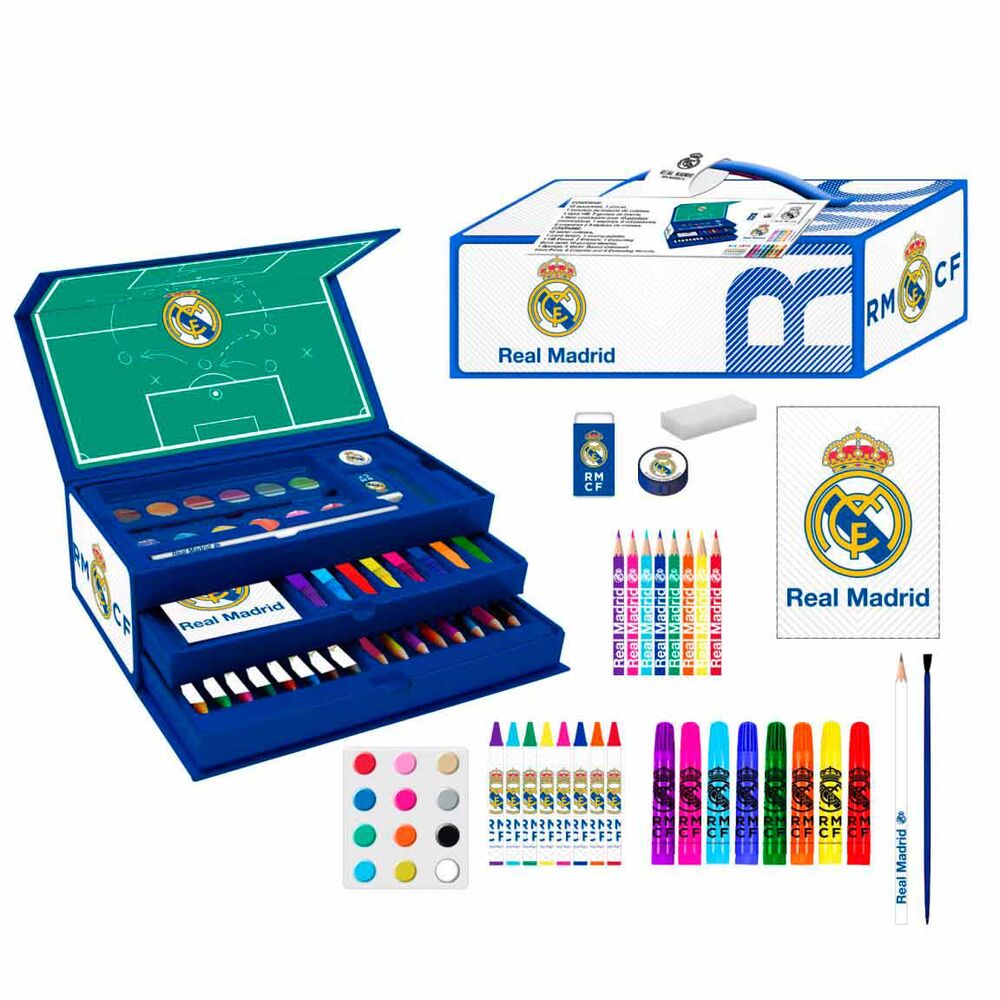 Maletin coloreable Real Madrid - Frikibase.com
