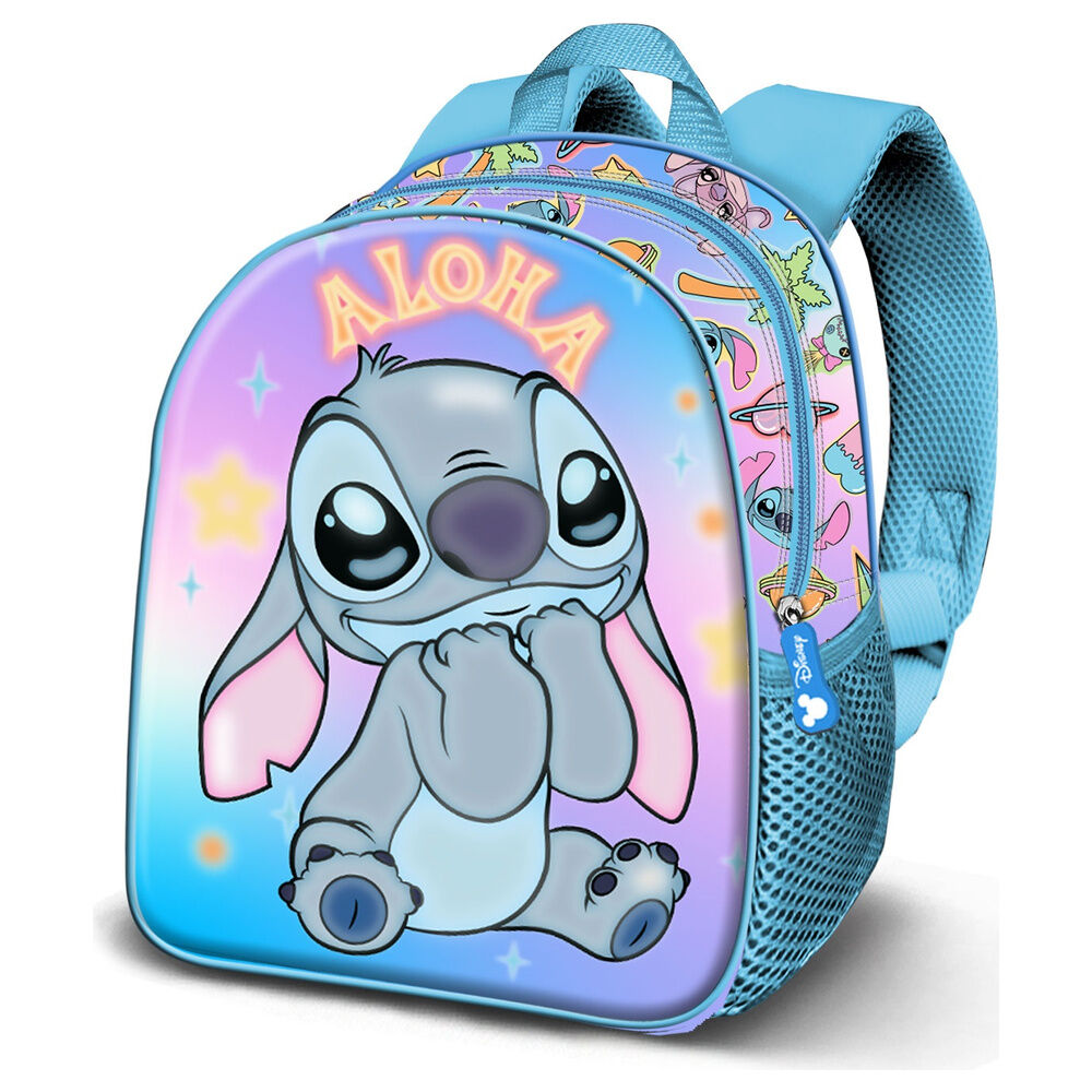 Mochila 3D Aloha Stitch Disney 31cm - Frikibase.com