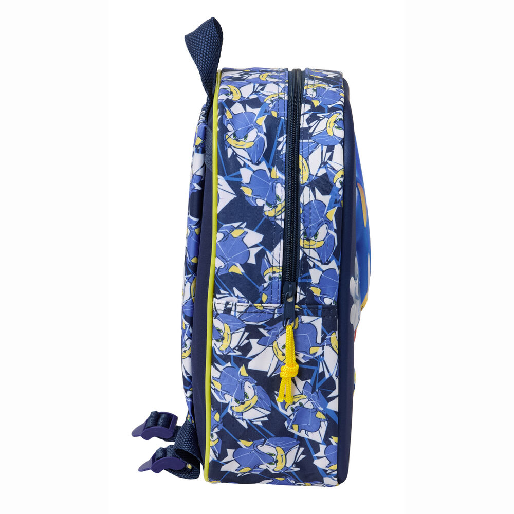 Mochila 3D City Sonic Prime 27cm - Frikibase.com