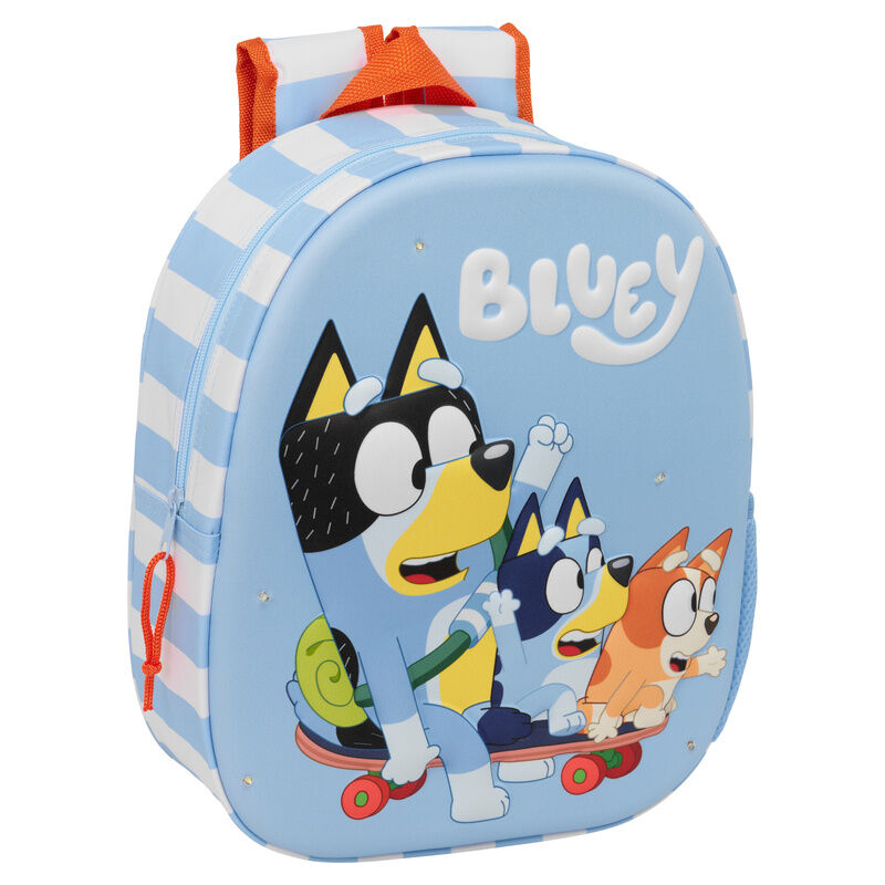 Mochila 3D LED Bluey 33cm - Frikibase.com