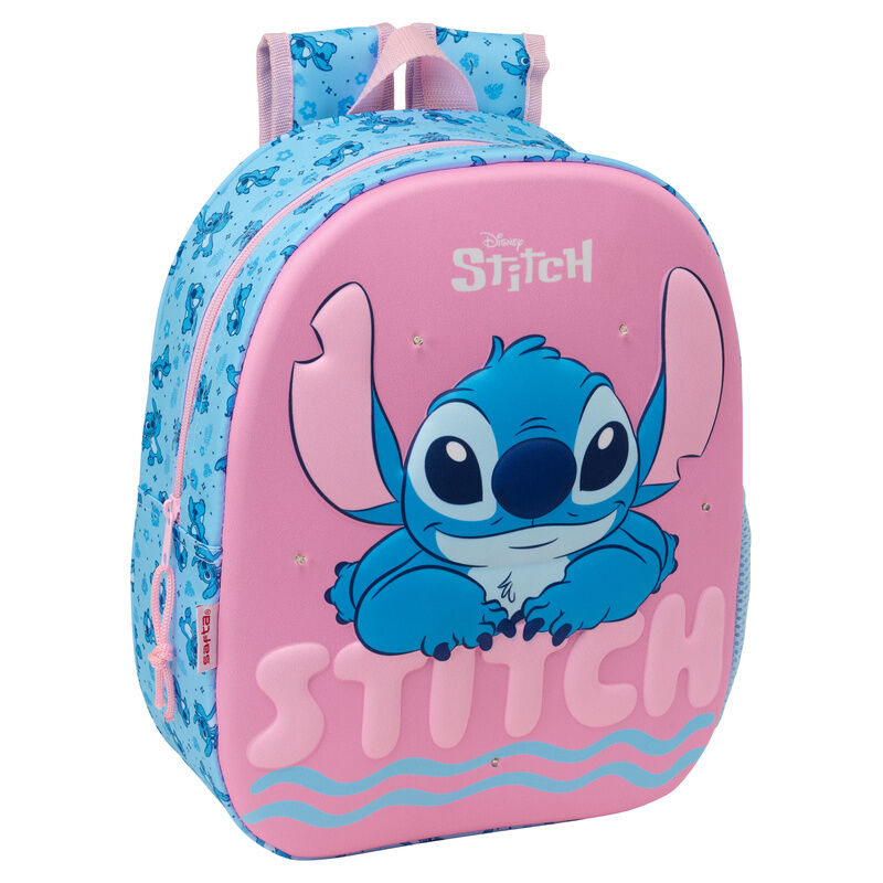 Mochila 3D LED Stitch Disney 33cm - Frikibase.com