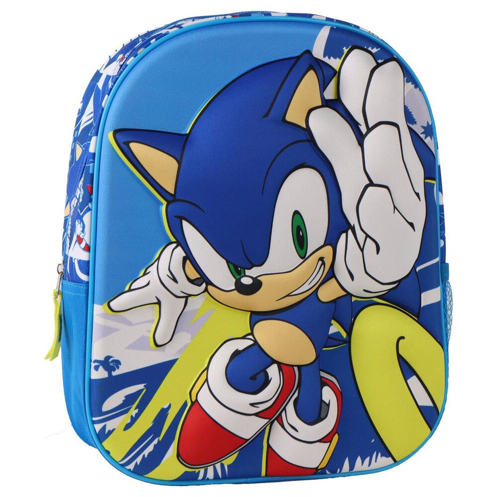 Mochila 3D Sonic the Hedgehog 30cm - Frikibase.com