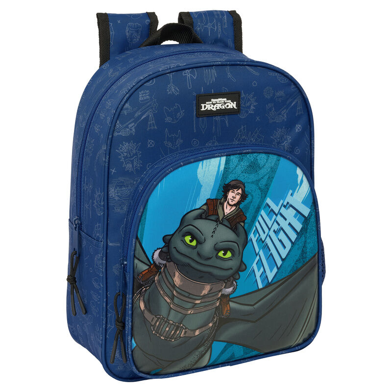 Mochila Como Entrenar a Tu Dragon 34cm adaptable - Frikibase.com